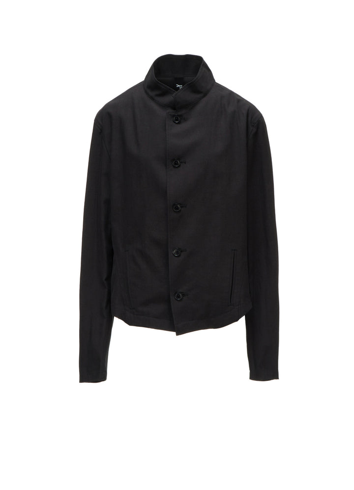 CELLULOSE COTTON BIO TWILL FRONT DROP SHORT JACKET