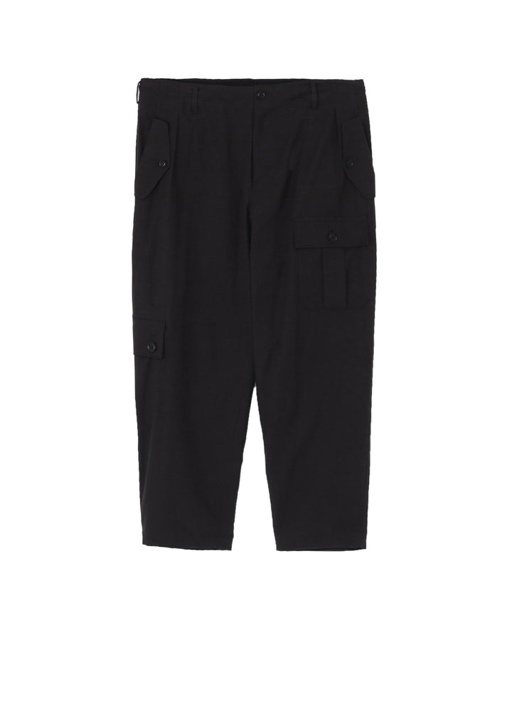 CELLULOSE COTTON BIO TWILL POCKET SLIM PANTS
