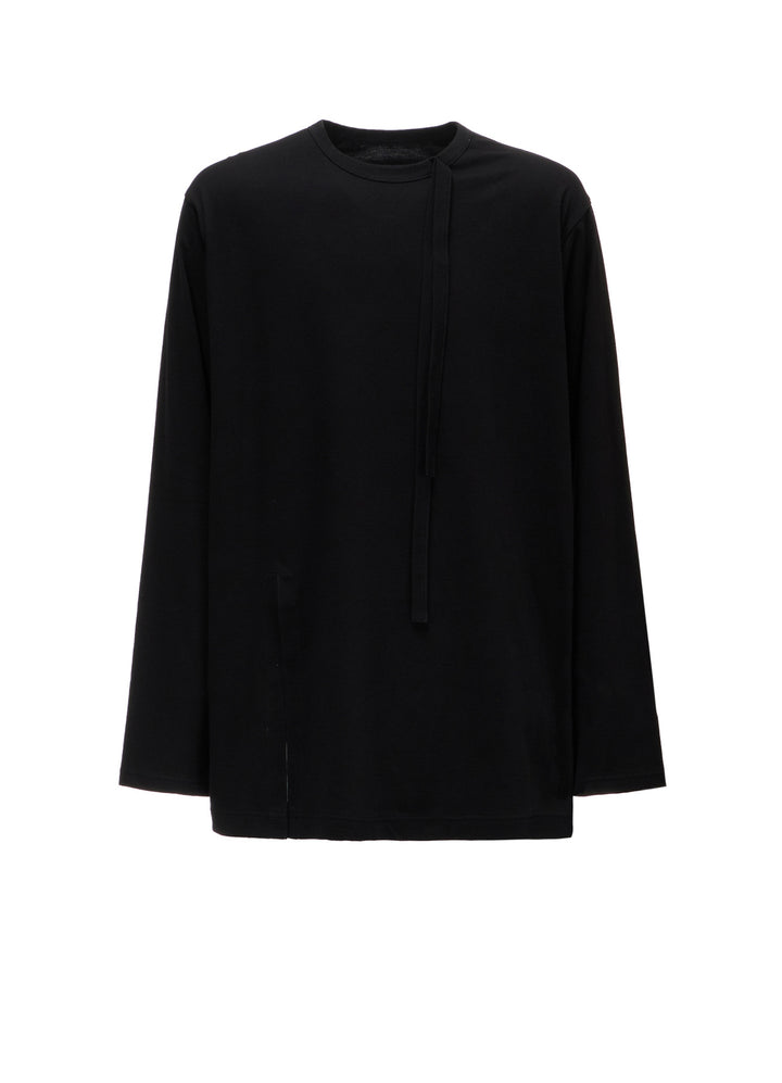 COTTON JERSEY LONG SLEEVED T