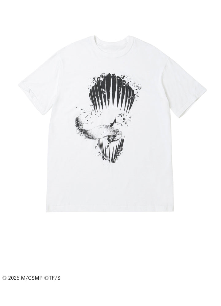 【Pre-Order】Ground Y×CHAINSAW MAN Collaborate Collection CHAINSAW MAN TEETH T-SHIRT【Shipping sequentially from late February 2026】