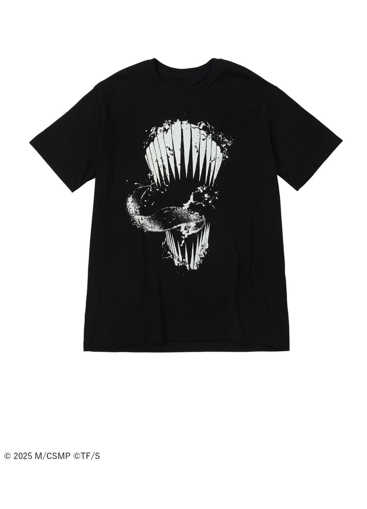【Pre-Order】Ground Y×CHAINSAW MAN Collaborate Collection CHAINSAW MAN TEETH T-SHIRT【Shipping sequentially from late February 2026】