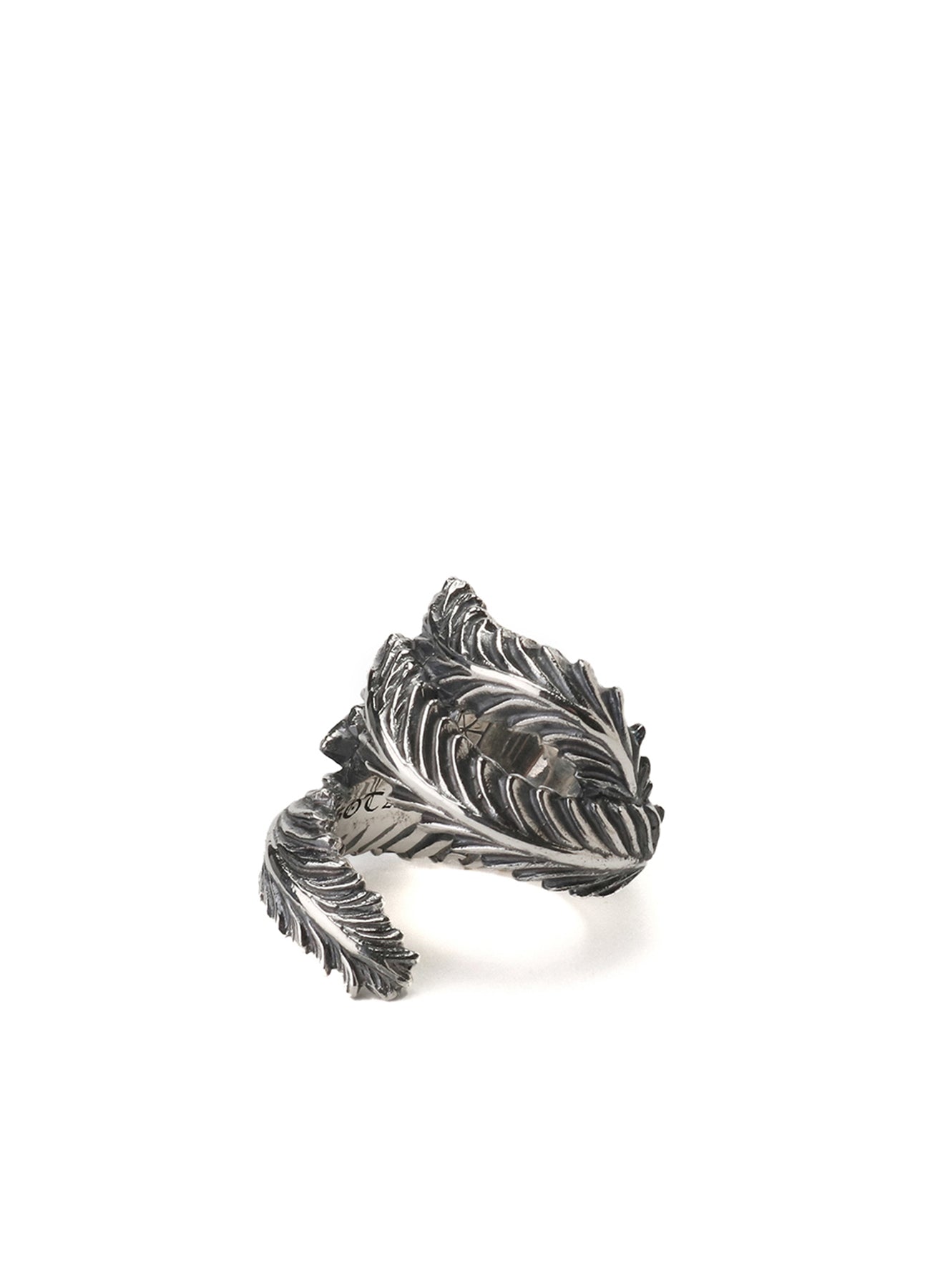 SILVER 950 FEATHER RING – THE SHOP YOHJI YAMAMOTO