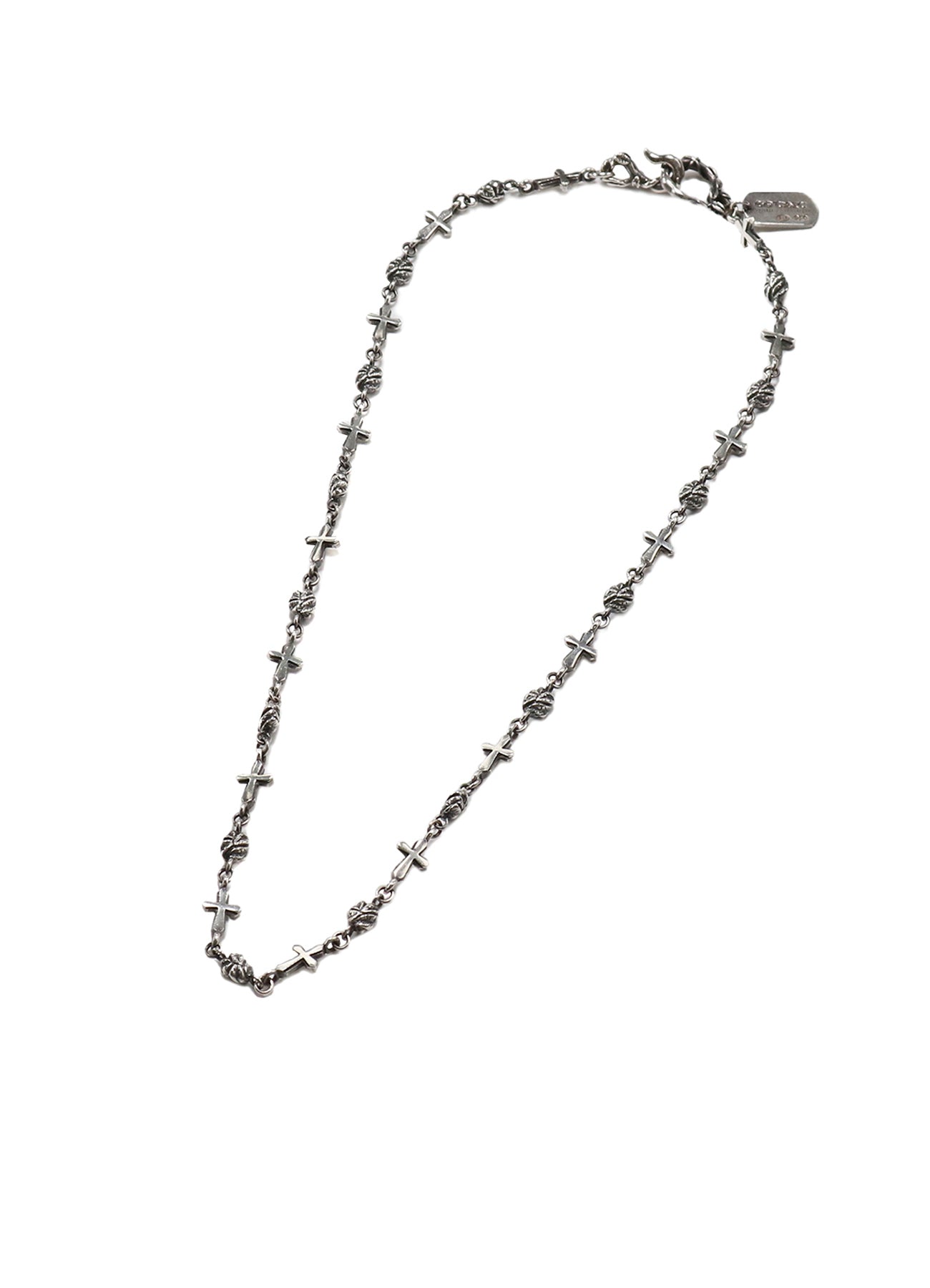 SILVER 950 GOTHIC CROSS CHAIN NECKLACE – THE SHOP YOHJI YAMAMOTO