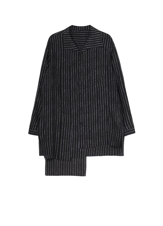 【PIECE UNIQUE/AOYAMA】ST PATTERN UNBALANCED BLOUSE