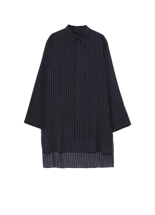 【PIECE UNIQUE/AOYAMA】ST PATTERN ASYMMETRY COLLAR BLOUSE