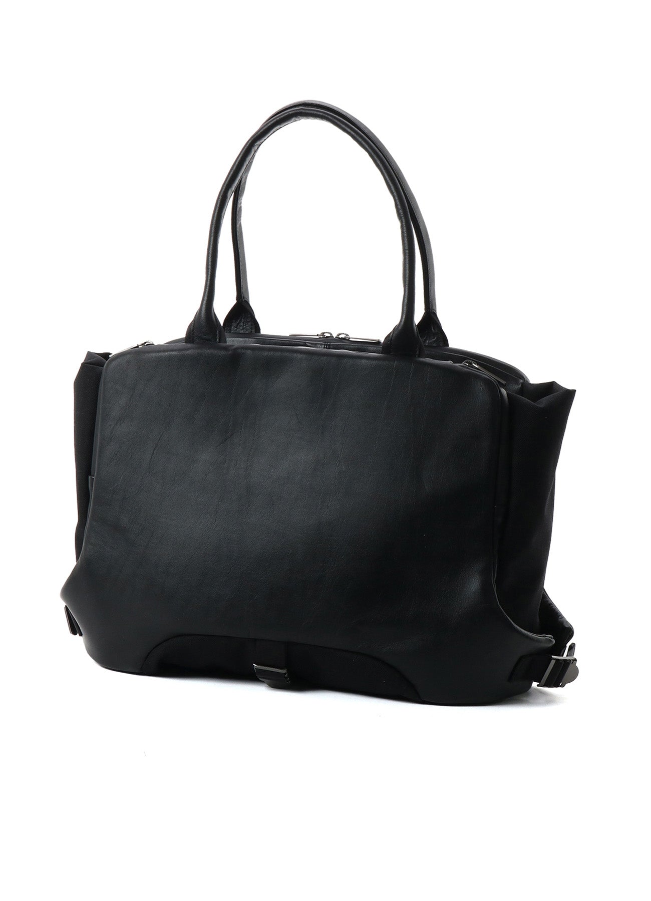 SMOOTH COW LEATHER/NY0 SYSTEM TOTE BAG – THE SHOP YOHJI YAMAMOTO