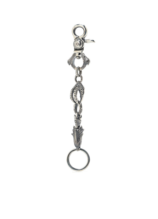 SILVER 950 EAGLE KEYCHAIN