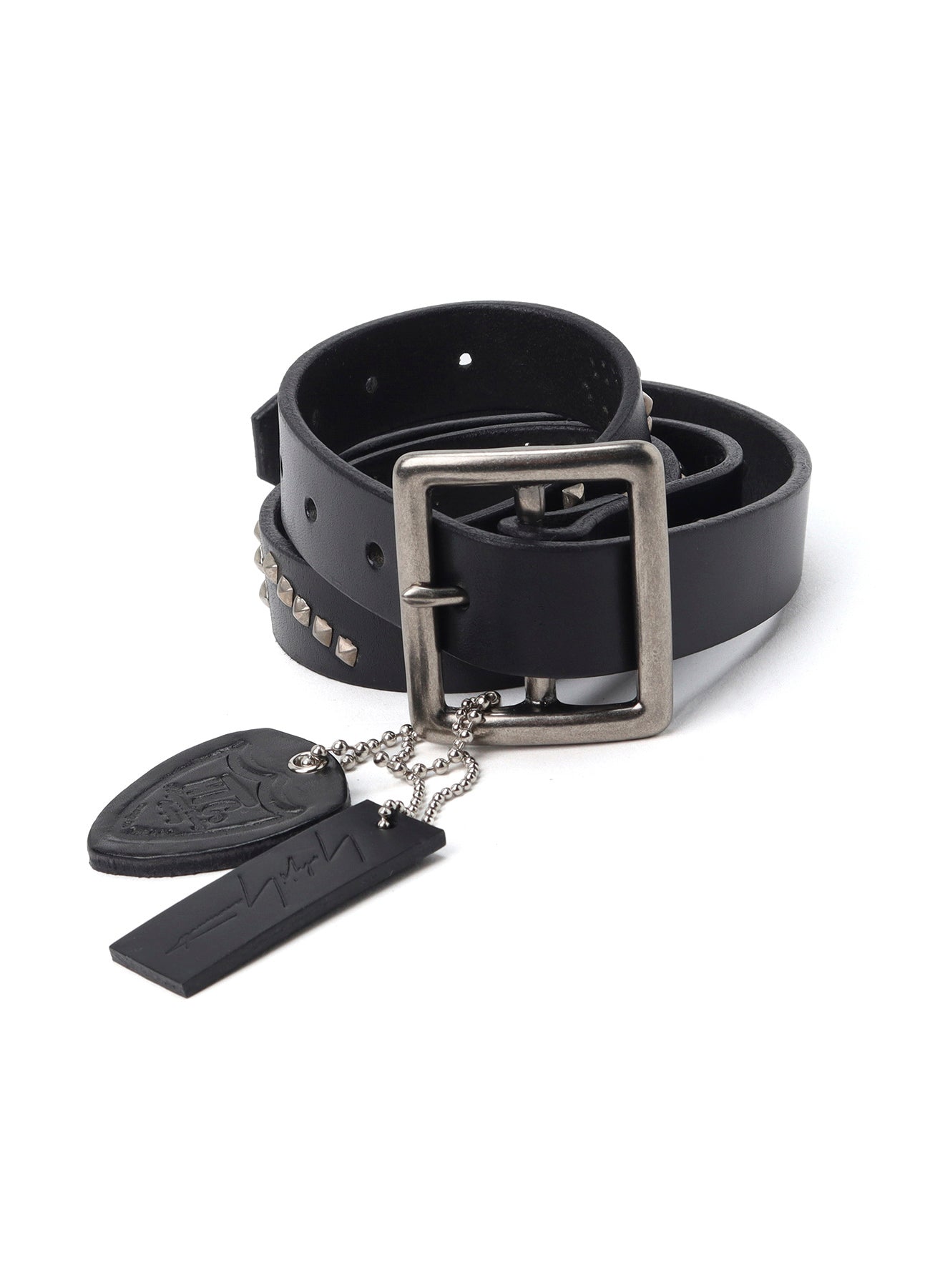 Yohji Yamamoto × HTC STUDS LONG BELT – THE SHOP YOHJI YAMAMOTO Yohji Yamamoto × HTC STUDS LONG BELT – THE SHOP YOHJI YAMAMOTO