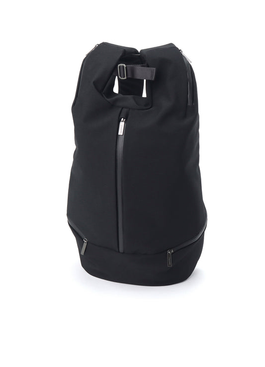 WOOL GABARDINE/NY CENTER ZIPPER BACKPACK