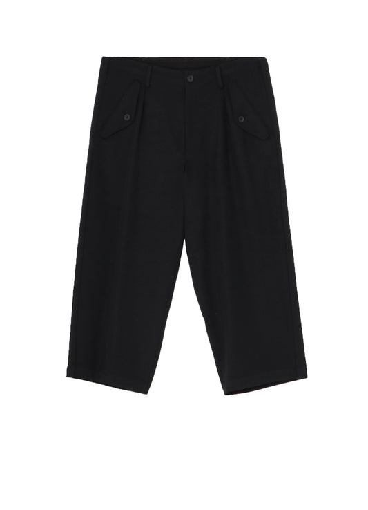 ARMY GABARDINE SIDE TAPE TUCK PANTS