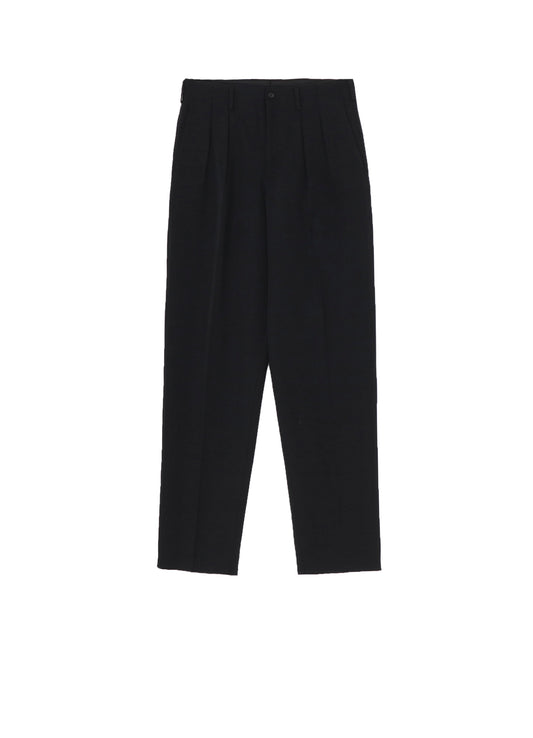 SUIT GABARDINE 2 TUCKS PANTS