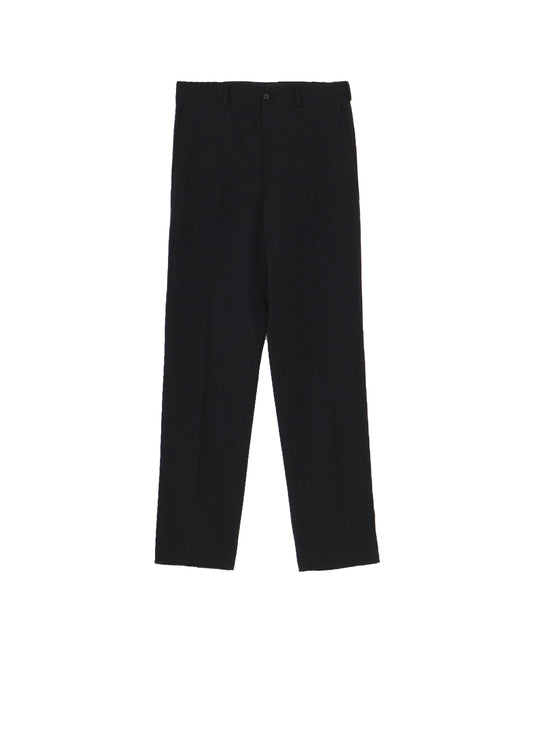 SUIT GABARDINE FLAT PANTS