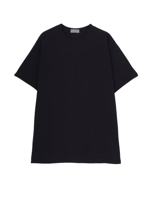 COTTON SINGLE JERSEY ROUND NECK SHORT SLV T