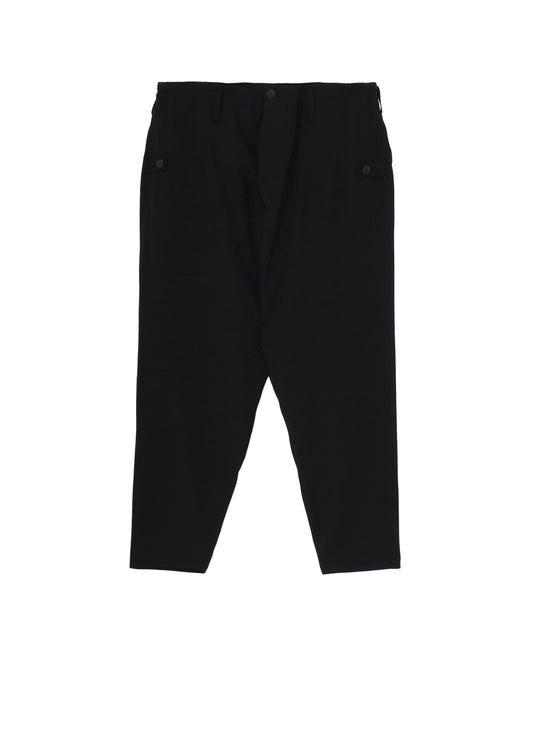 WOOL GABARDINE THIN SAROUEL PANTS