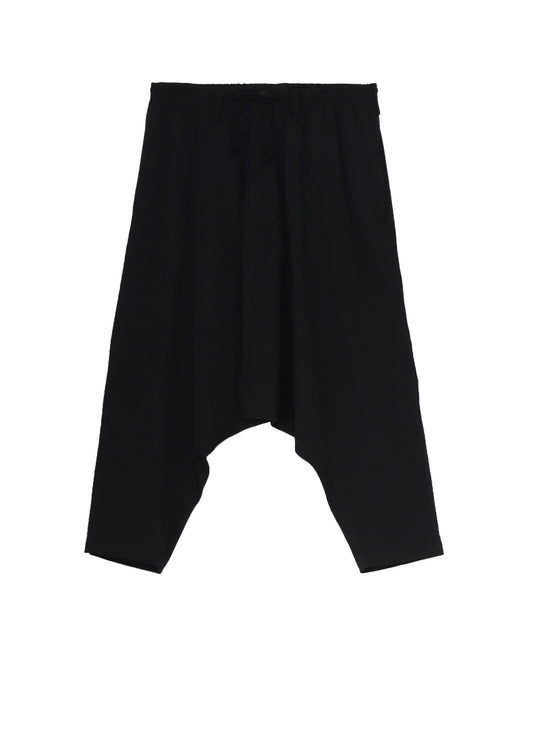 WOOL GABARDINE SAROUEL PANTS