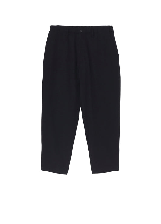 WOOL GABARDINE DOUBLE STITCH PANTS
