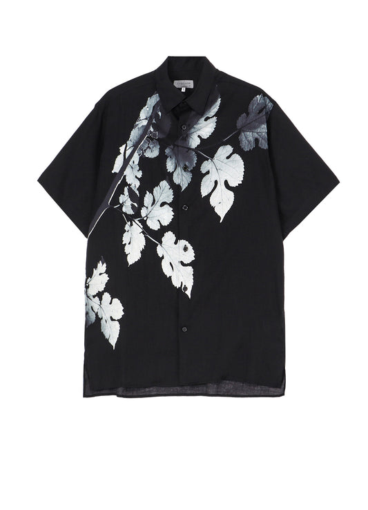 LEAF PRINT ALOHA SHIRT