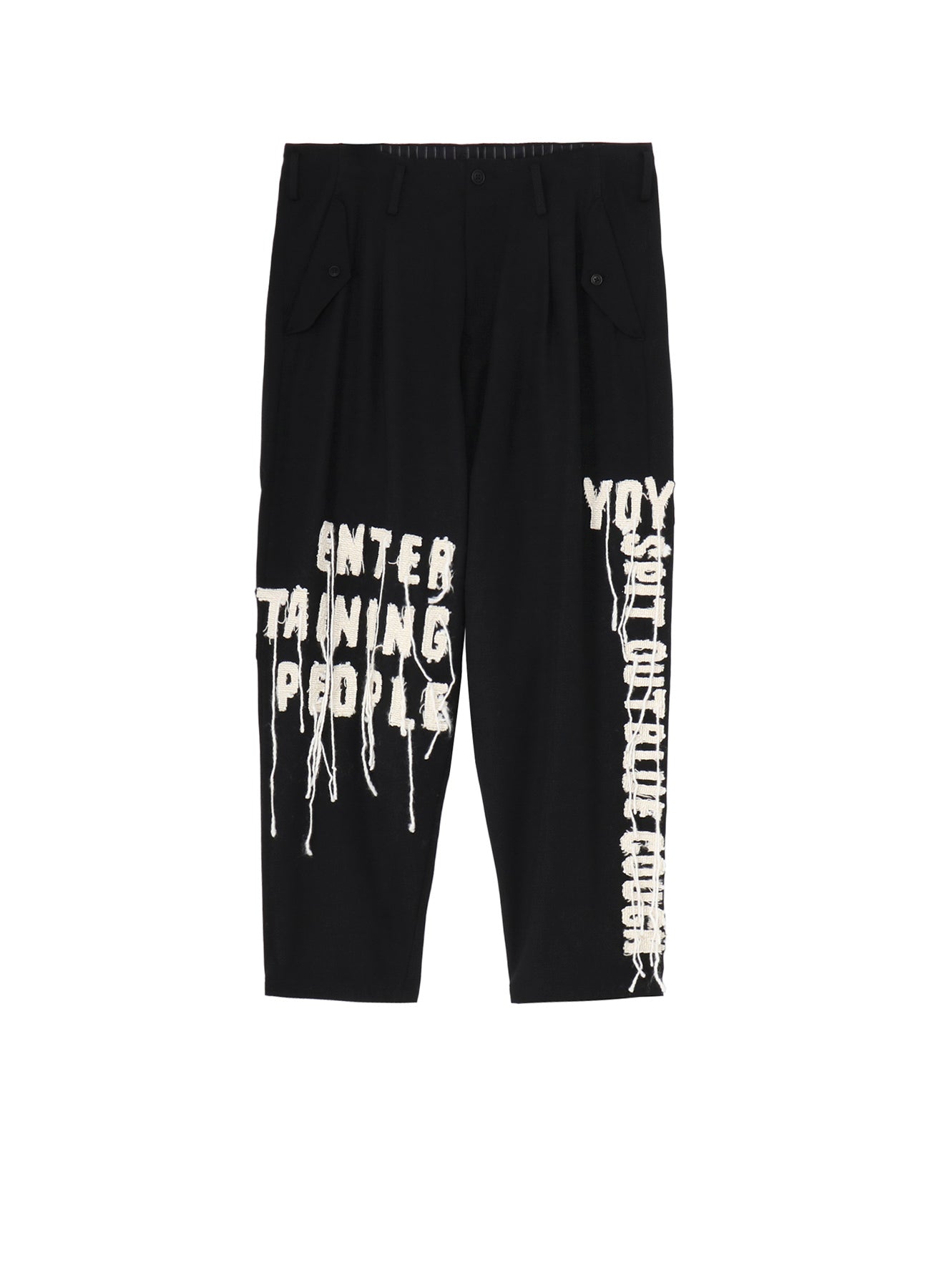 FLAP POCKET PANTS – THE SHOP YOHJI YAMAMOTO