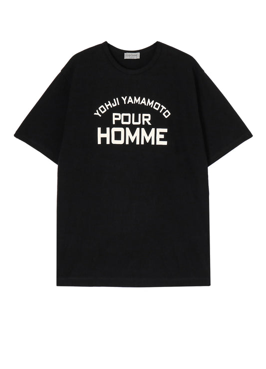 POUR HOMME PRINT HALF SLEEVE T