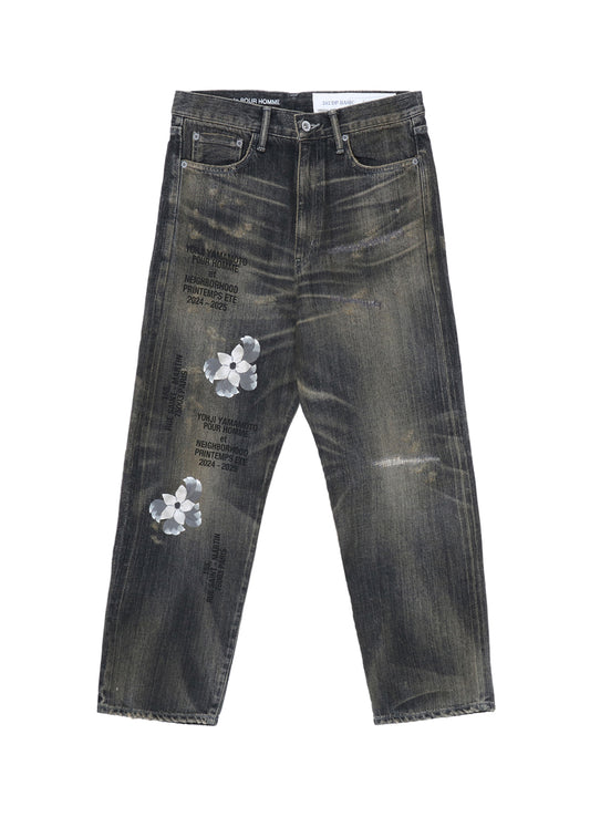 Yohji Yamamoto x NEIGHBORHOOD SAVAGE DENIM DP BASIC PANTS