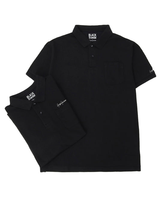 2PIECES PACK SIGNATURE EMBROIDERY BIG POLO SHIRTS