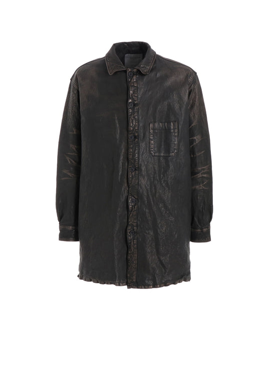 BACKLASH MIMOSA GARMENT DYED SHIRT BLOUSONS