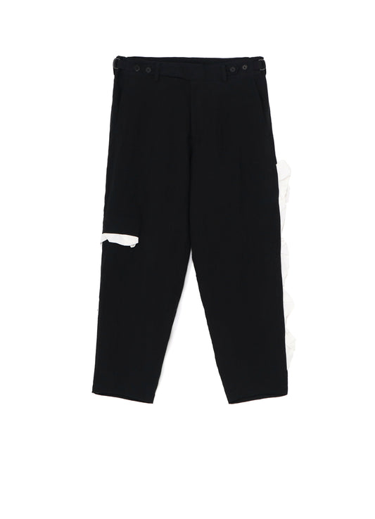 LINEN LAWN DECO GURKHA PANTS