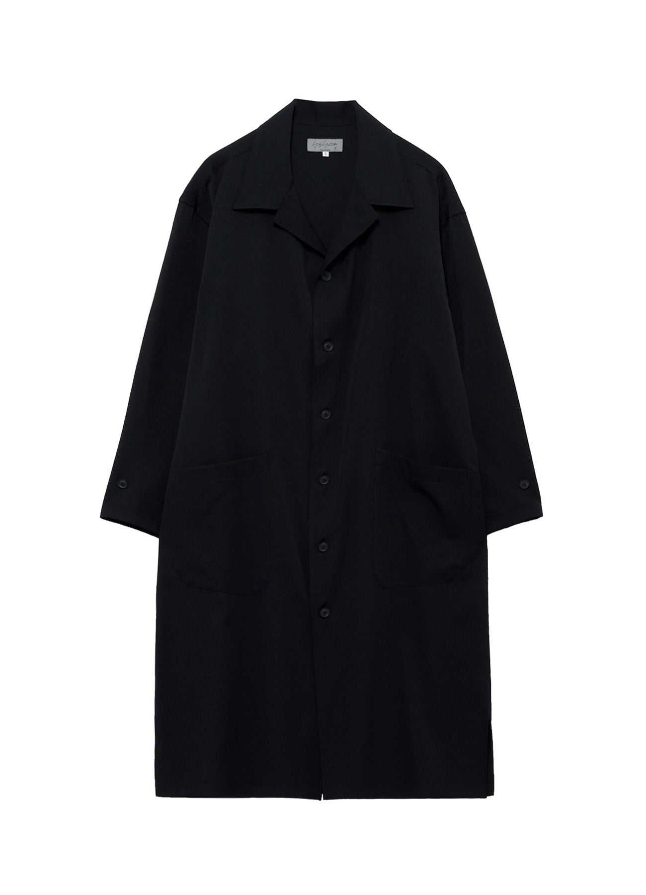 WOOL GABARDINE LONG SHIRT – THE SHOP YOHJI YAMAMOTO