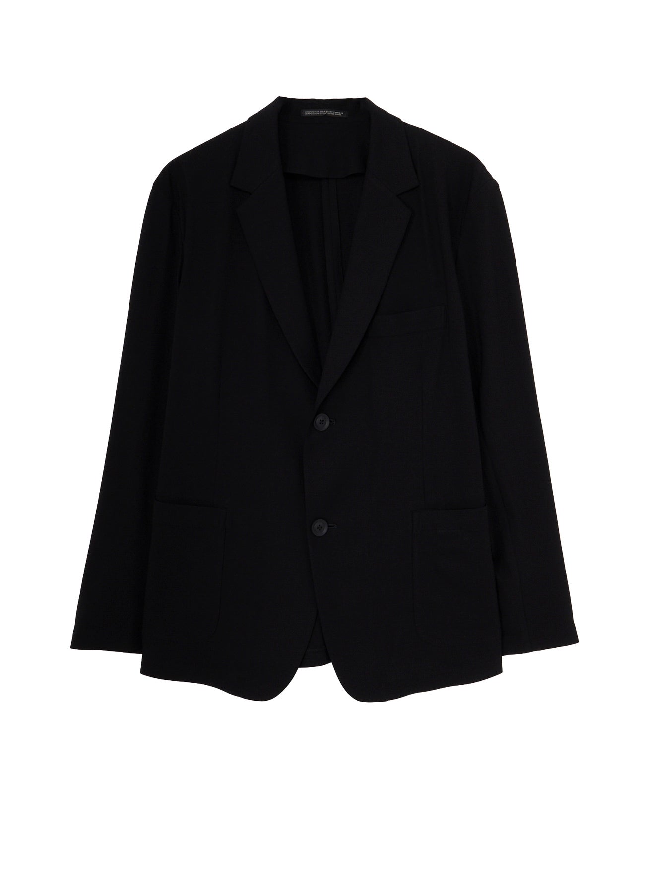 YA−MAN IB-20SZJ HIGH-TWISTED JERSEY 2BS JACKET – THE SHOP YOHJI YAMAMOTO