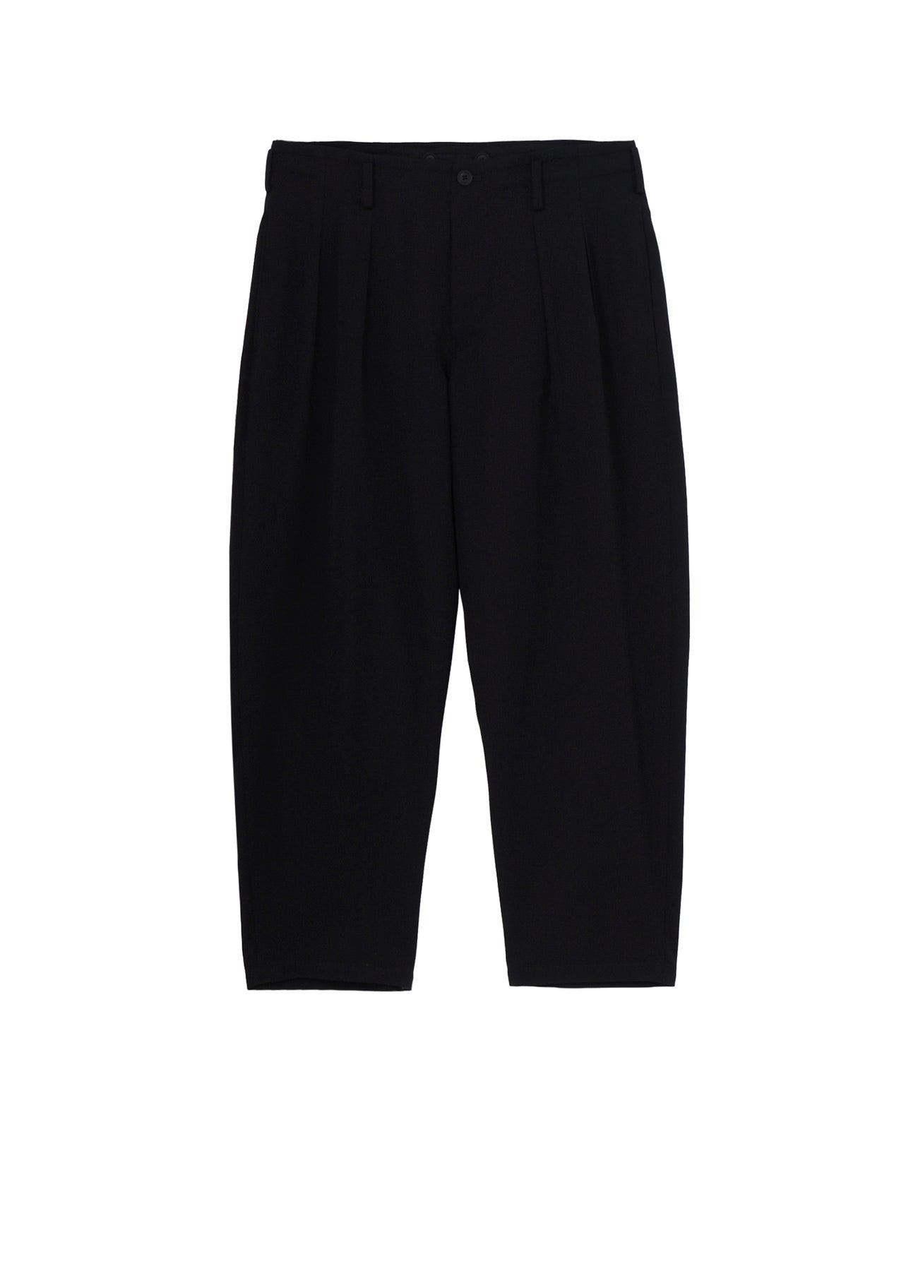 WOOL GABARDINE 2TUCKS SLIM PANTS – THE SHOP YOHJI YAMAMOTO