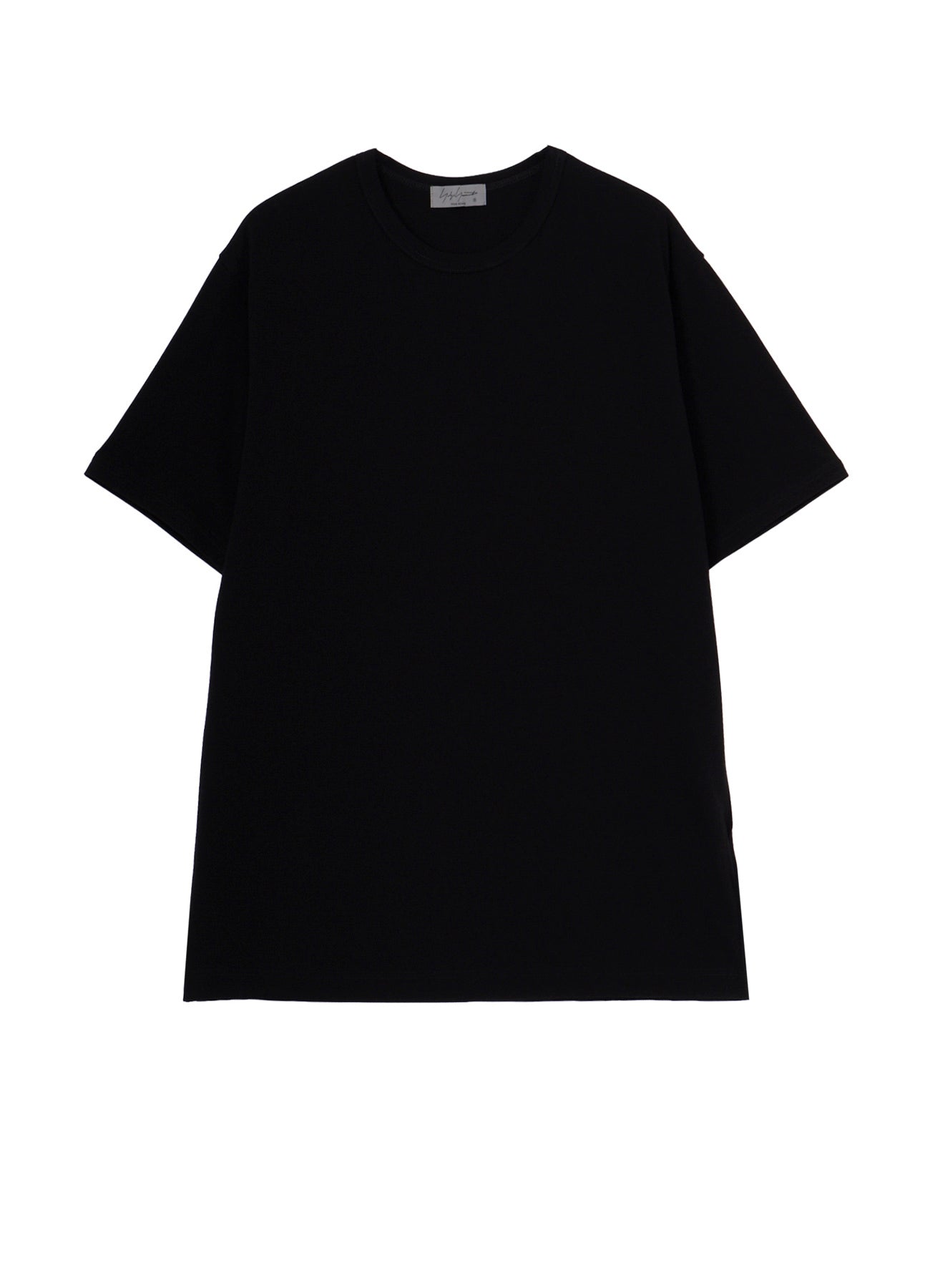 SOFT SINGLE JERSEY ROUND NECK SS TEE – THE SHOP YOHJI YAMAMOTO