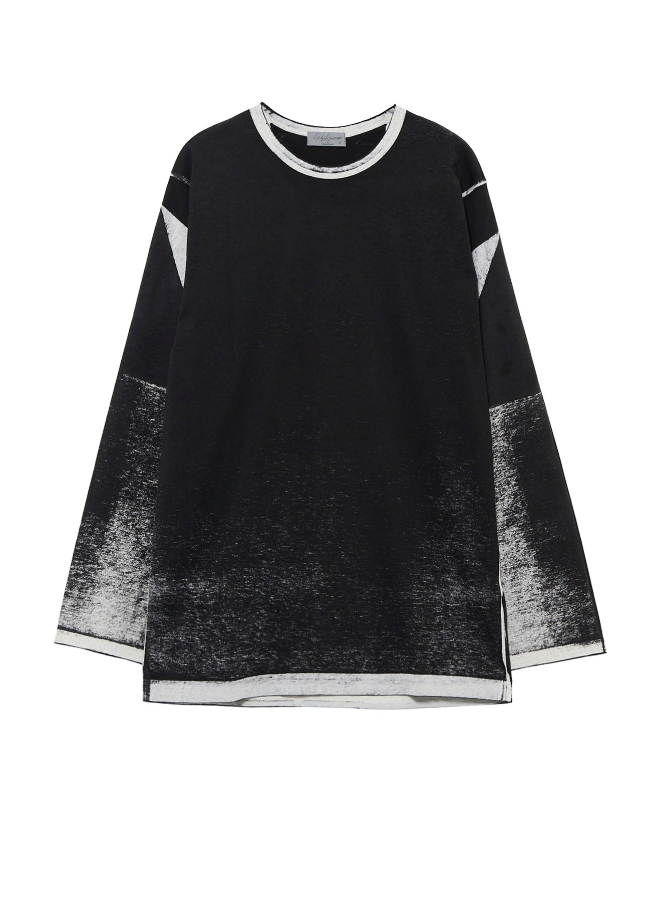 DENSE SINGLE JERSEY ROUND NECK LONG SLV T – THE SHOP YOHJI YAMAMOTO