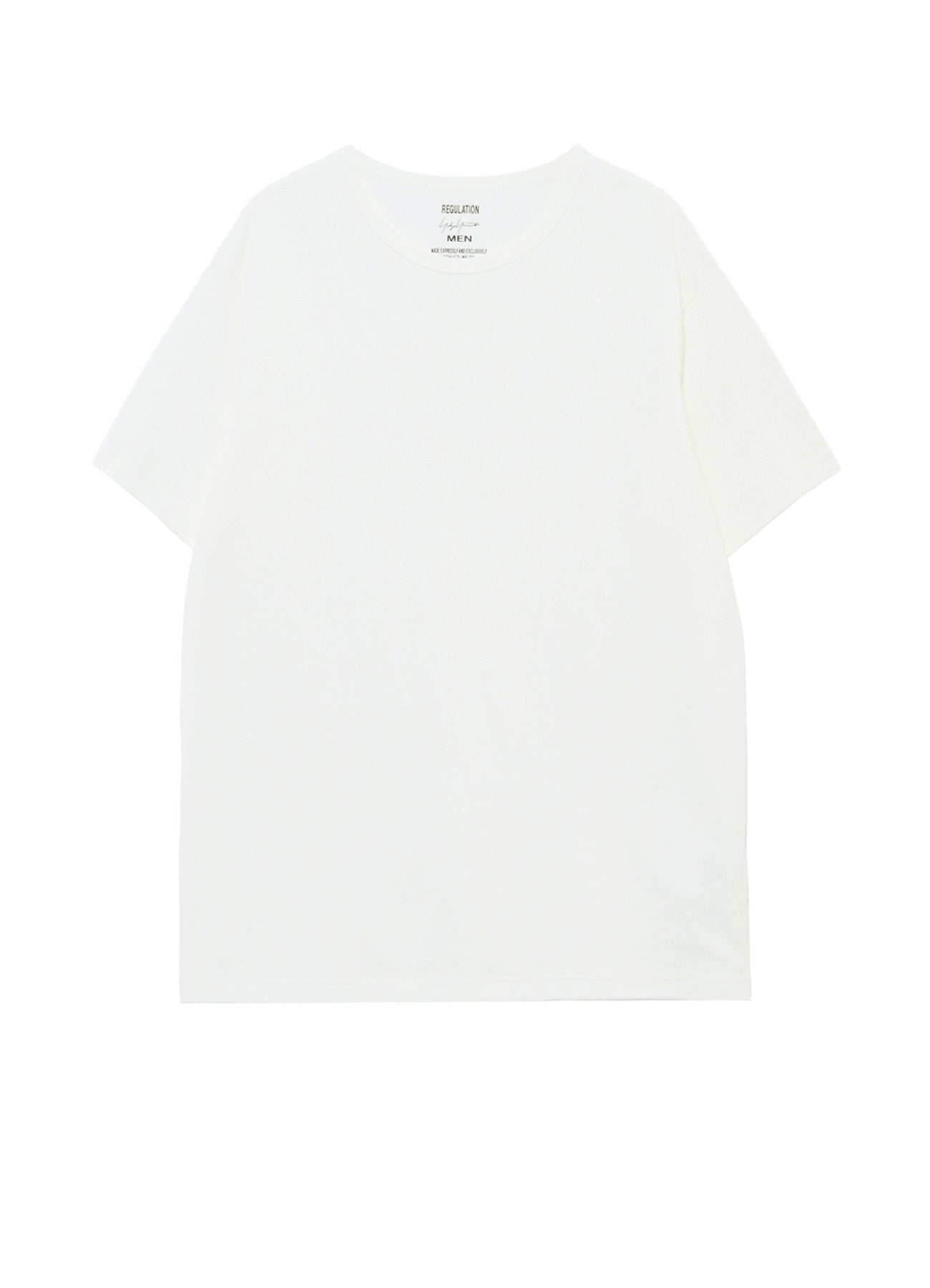 SINGLE JERSEY RE LOGO PT SHORT SLEEVE – THE SHOP YOHJI YAMAMOTO