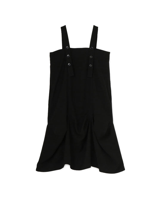 DOUBLE SATIN DARTS DRESS