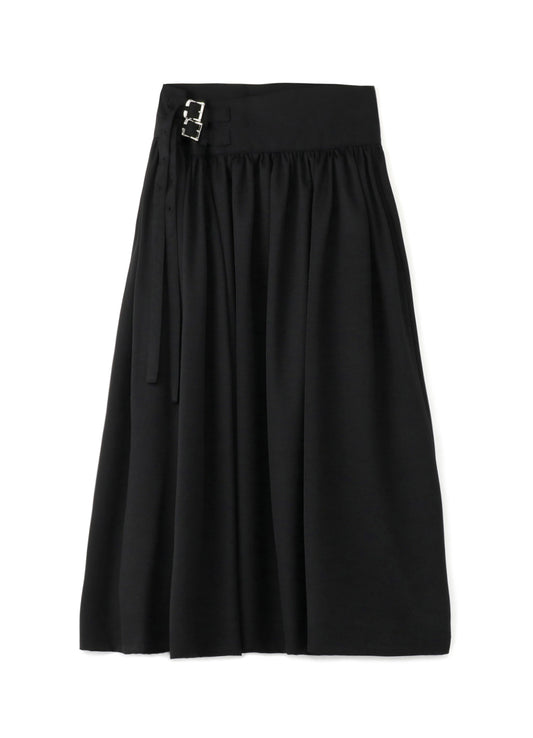Standard W/Gabardine Long Gathered Skirt