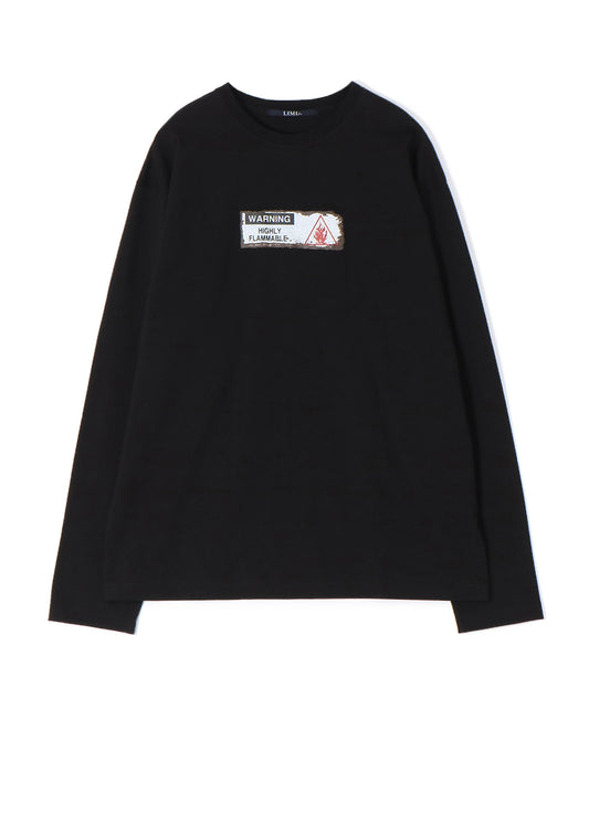 Be Careful Not To Blowup Print Oversize Long T
