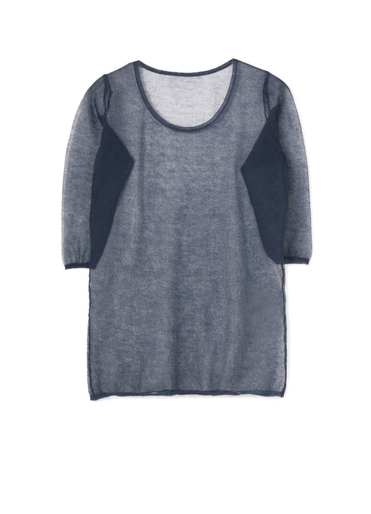 Pe/Ra Plain Stitch A Three Quarter Sleeve