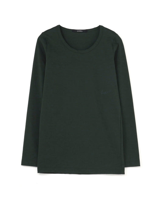 Cotton Colour Plain Stitch Basic Long Sleeve T