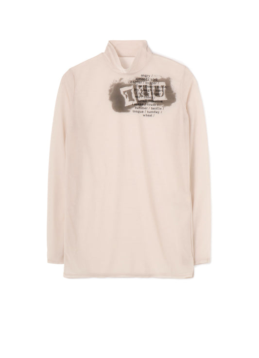 FEU Embroidery & Print High Neck T