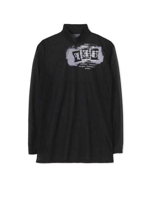 FEU Embroidery & Print High Neck T