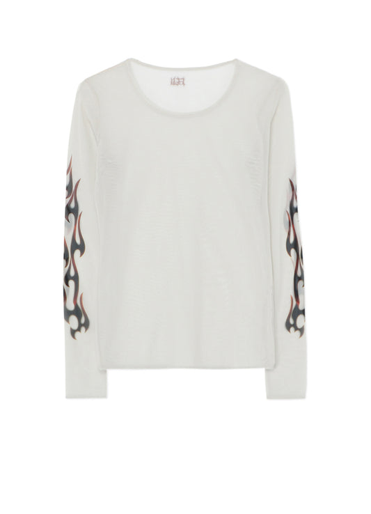 FIRE PRINT SLIM FIT TOP