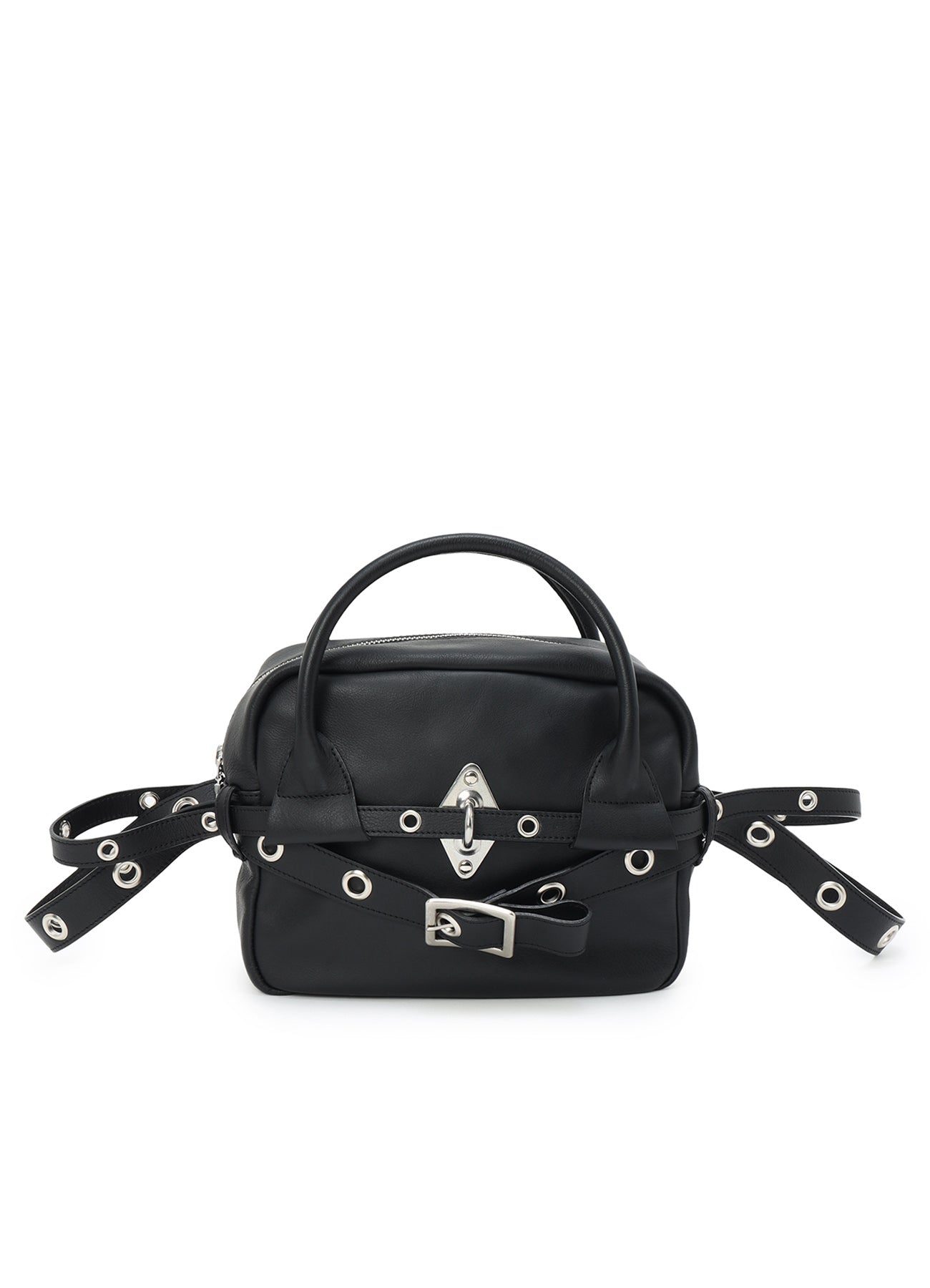 GLOVE LEATHER SATURN BELT BOSTON BAG – THE SHOP YOHJI YAMAMOTO