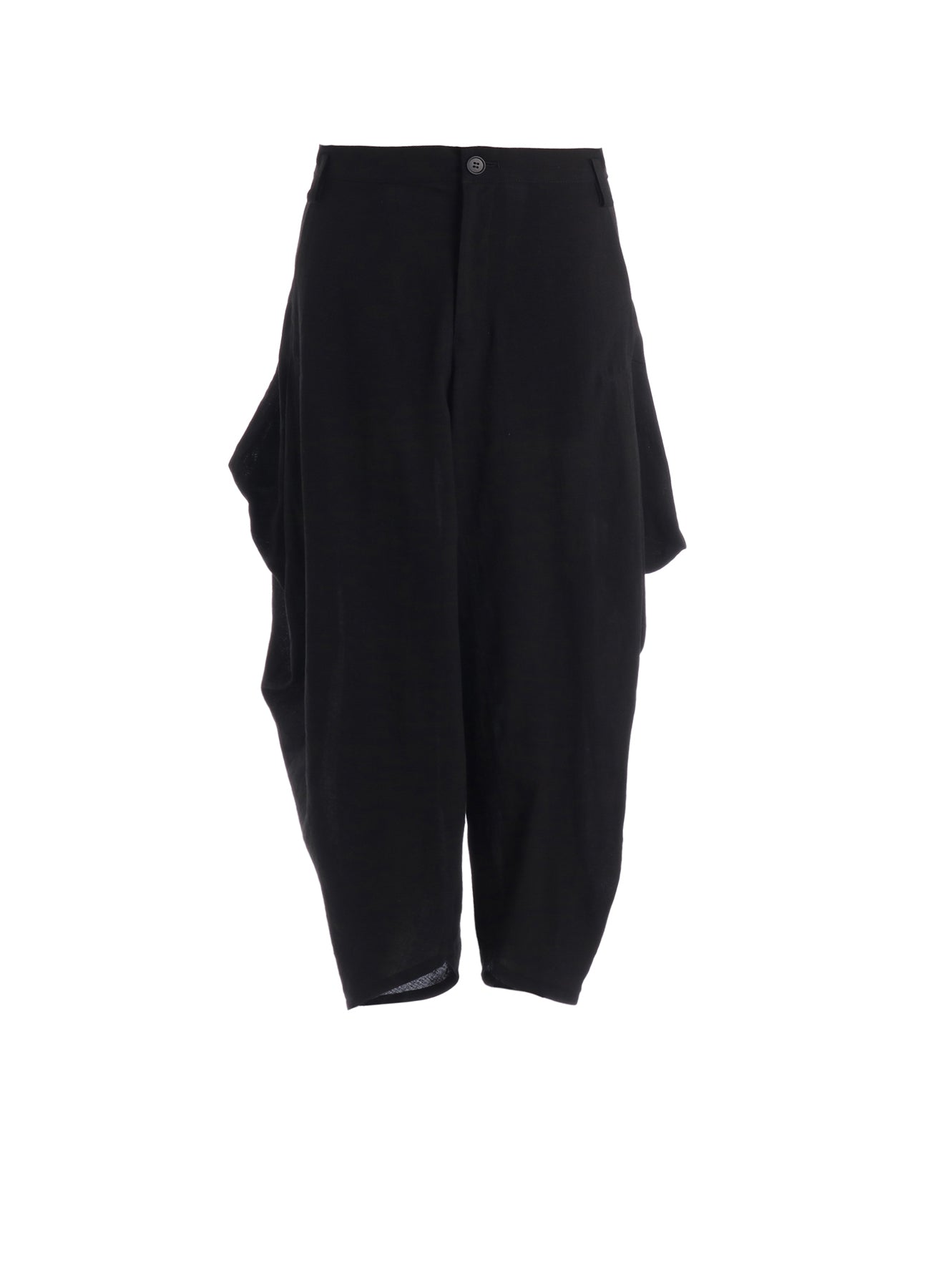 CELLULOSE/ LINEN LAWN BIG TUCK PANTS A – THE SHOP YOHJI YAMAMOTO