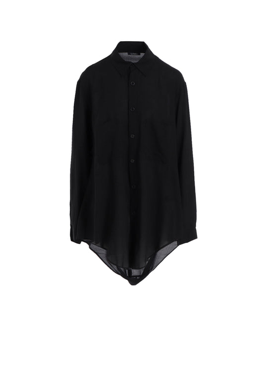 SOFT LAWN HEM PUFF SHIRT