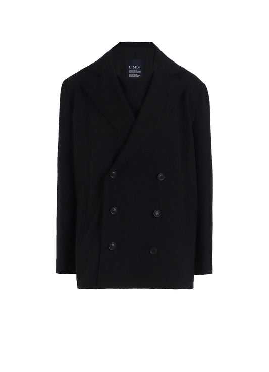 WOOL GABARDINE DOUBLE JACKET