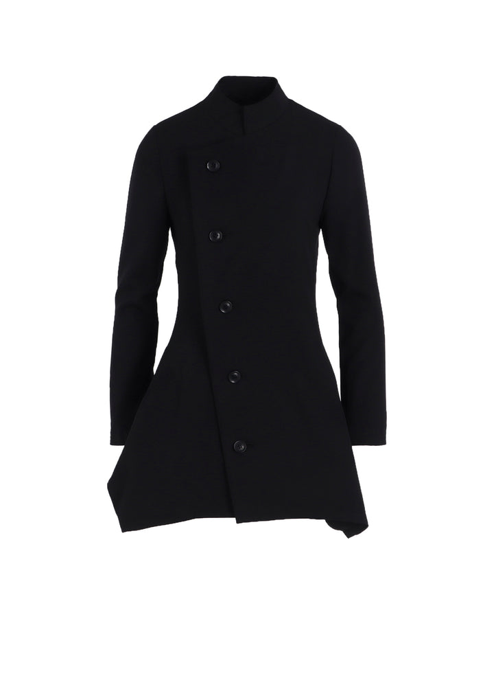 WOOL GABARDINE PUFF JACKET