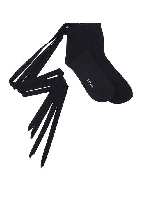 FLAT LOGO LACE-UP SOCKS