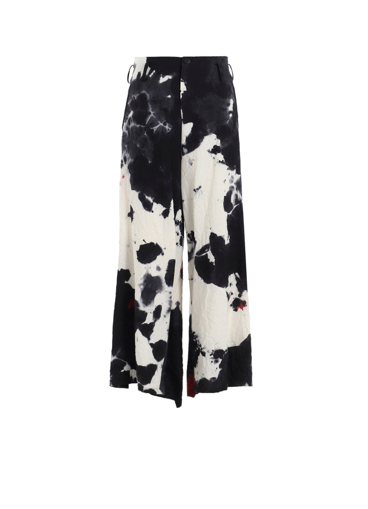 CHUSEN DYED VIYELLA FRILLED PANTS