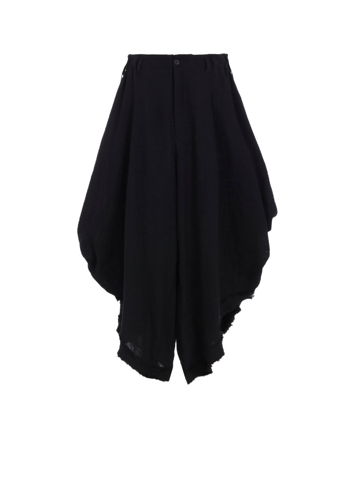 WOOL VIYELLA PANTS WITH D RINGS