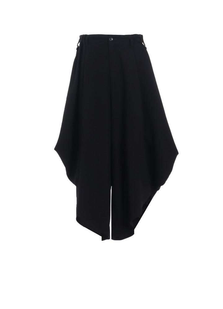 DOUBLE SATIN PANTS WITH D-RINGS